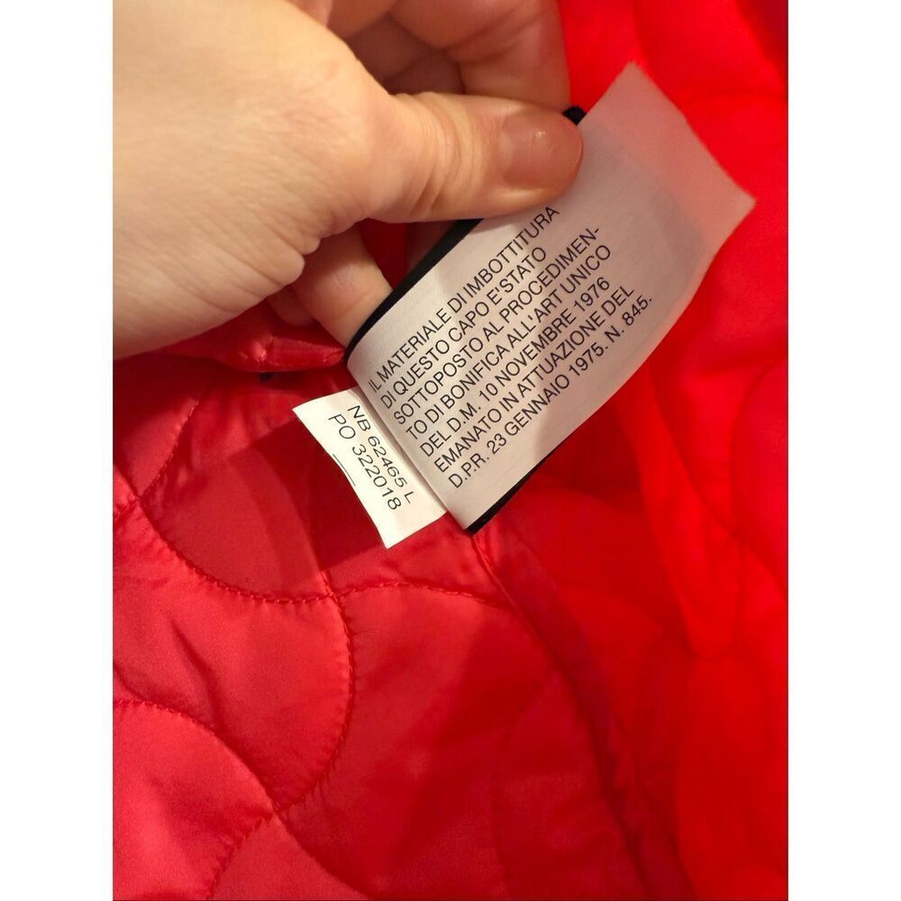 Helly Hansen‎ Red Long Sleeve Full Zip Quilted Puffer Down Jacket Size Medium - Picture 5 of 5